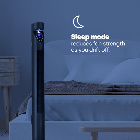 47" Tower Fan - Titanium